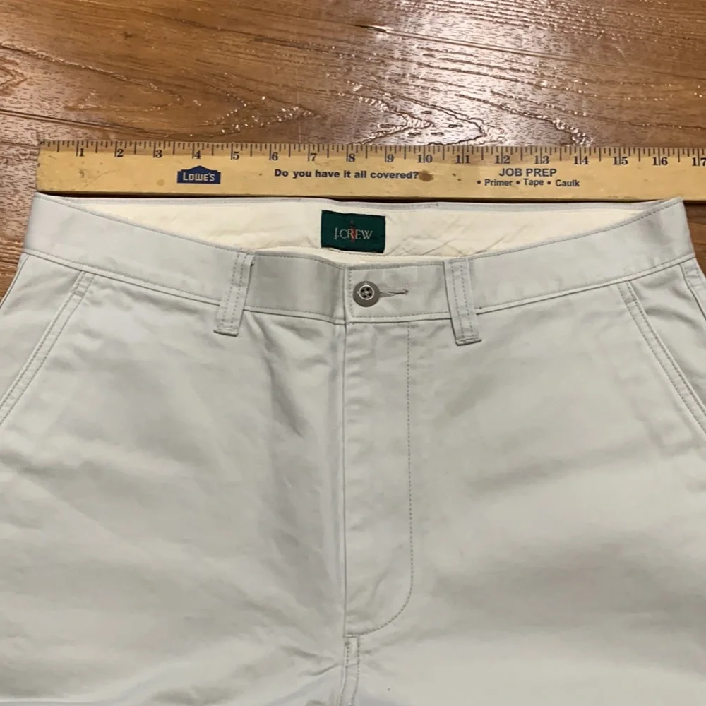 NWT J.Crew Giant Fit Light Beige Wide Leg Pants